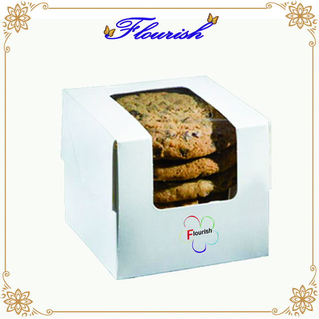 White Cardboard Cookie Display Paper Box Buy White Paper Box, Cake