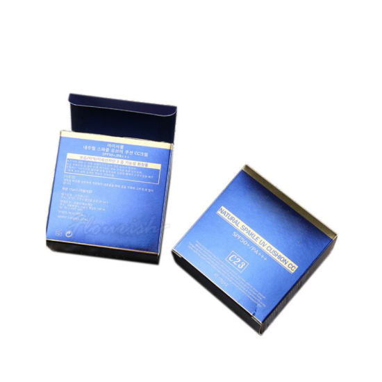 OEM Logo Printing Cardboard Skin Care Repair Cream Cleanser Cosmetic Packing Paper Box