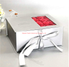 Square Cardboard Flower Perfume Packaging Box for Valentines with Window