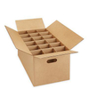 12 Bottle Pack Beer Box with Compartments 