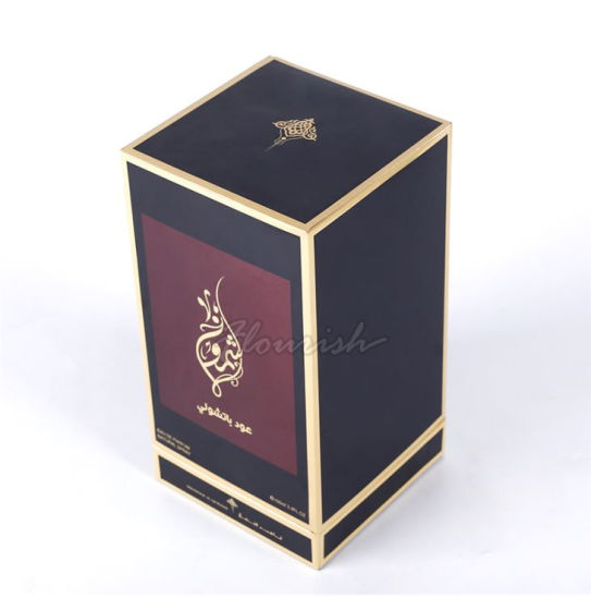 Men's Vintage Black Perfume Fragrance Box - Buy Antique Gift Box 