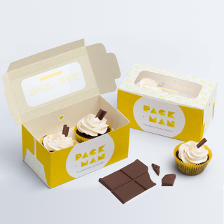  China Wholesale White Cardboard Paper Packaging Cake Box