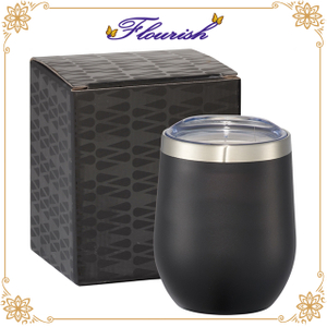 Black Color Custom Printed Thermo Cup Water Cup Mug Box