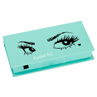 China Wholesale Custom Logo Printed False Eyelashes Packaging Box