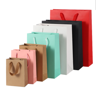 China Wholesale Custom Logo Paper Packaging Shopping Bags