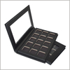 Charcoal Cardboard Eyeshadow Makeup Mirror Box